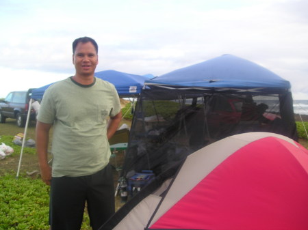 Camping in Kahuku