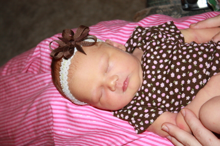Baby Faith, the newest addition to our family.