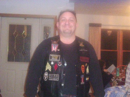 My bikers vest of self expression