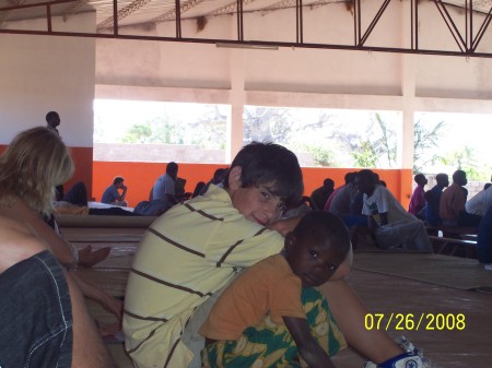 Jonathan at Pemba, Mozambique, Africa