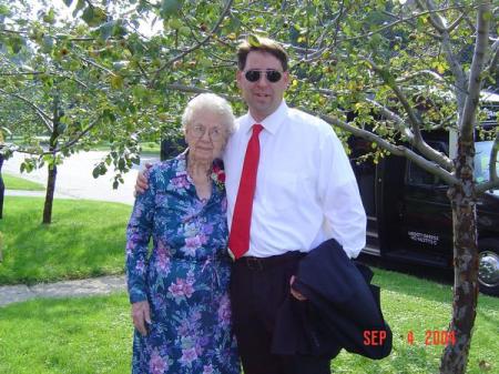 Grandmother and I.  Upstate NY.