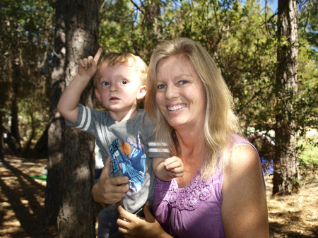 Grandson & Me Camping LaborDay2008