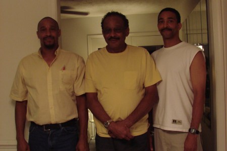 Brother, Dad and I