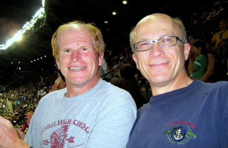 Gary & Randy at a Mariners Baseball game
