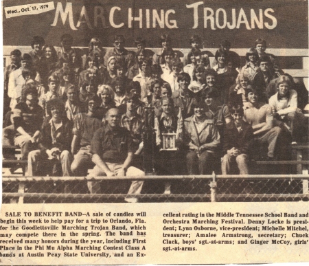 Marching Trojans Oct. 17th 1979