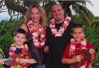 My family in Hawaii