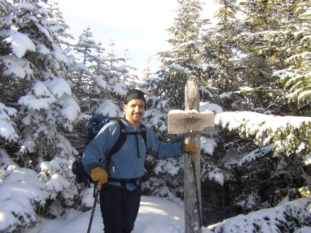 Winter hiking in New Hampshire