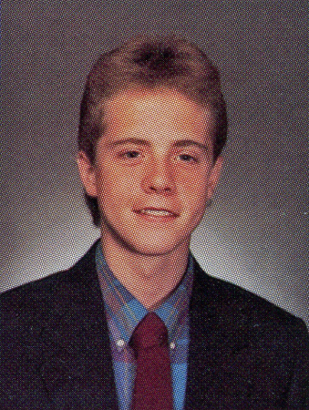 high school yearbook picture