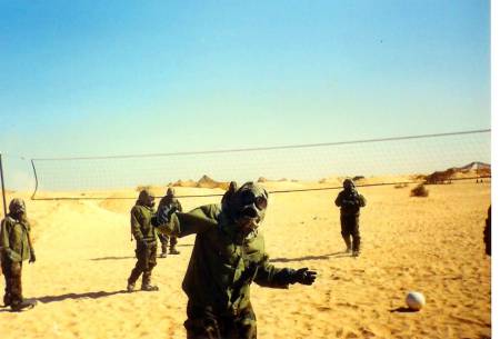 Desert storm vollyball