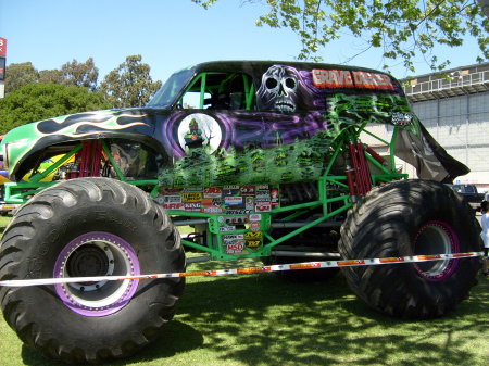 Favorite Monster truck in Salinas Grave Digger