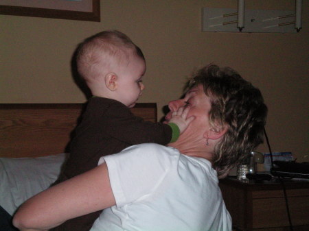 Grandma Linda & our Lil' Buddy