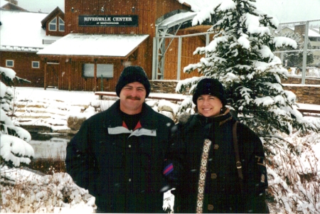 My husband Jeff and me, Breckenridge, CO.