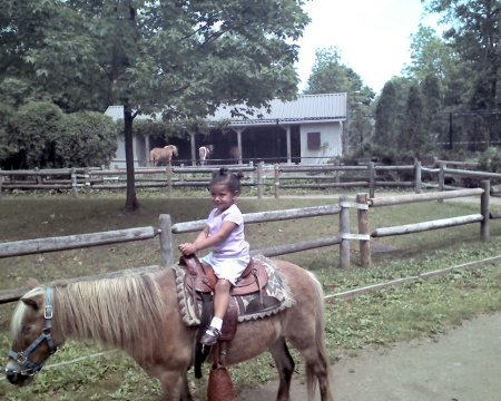 First pony ride