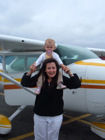 Daughter, Granddaughter and my Airplane