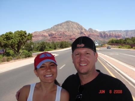 Angelique and I in Sedona