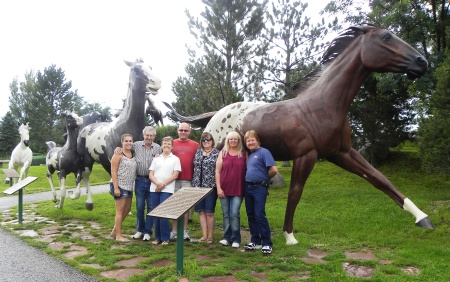 The whole fam damily. Almost.