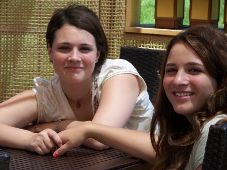 My daughters, Allie, 16, & Savannah, 13.