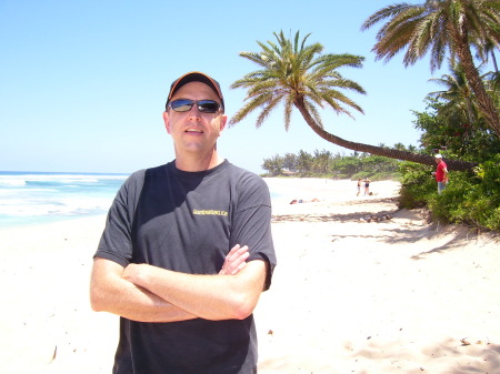 Me on Sunset Beach, Oahu, HI