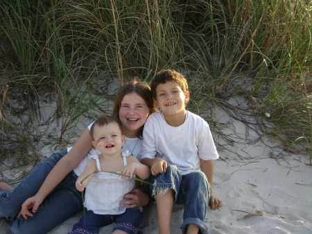 Kids at the beach