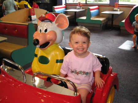 Alexa at Chuck E. Cheese