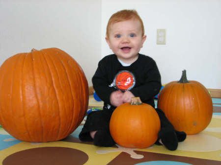 Grandson Peyton Halloween 2008