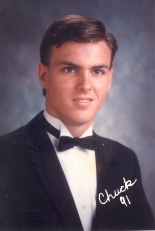 chuck, yearbook photo early 1991