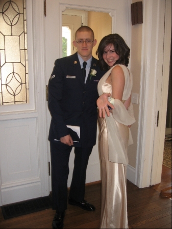 Emily & boyfriend at Jr. prom