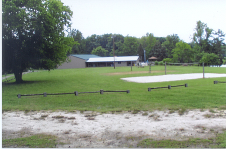Clubhouse and Volleyball Courts