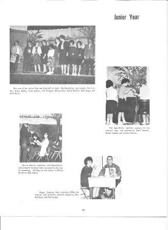 Thomas Veda's album, 1963 Servite High School Yearbook