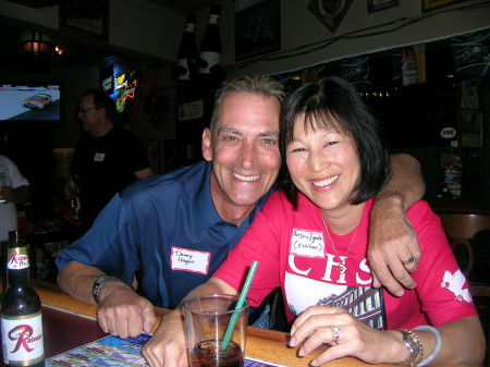 Barb Eguchi and Danny Hagan