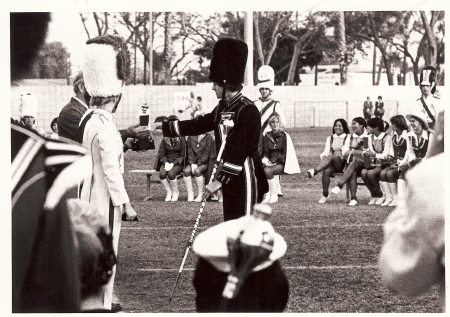 Drum Major Paul Buchanan