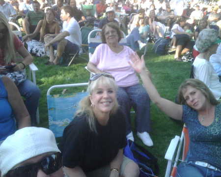 Gramdma,and Linda at Allman brothers tribute