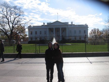 My Son and I ..The White House..D.C.