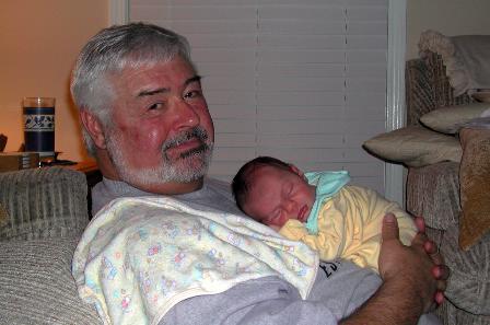 Grandpa Times 1 - W/Newborn Granddaughter