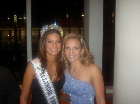 Miss Teen Illinois pagent - mine on the right