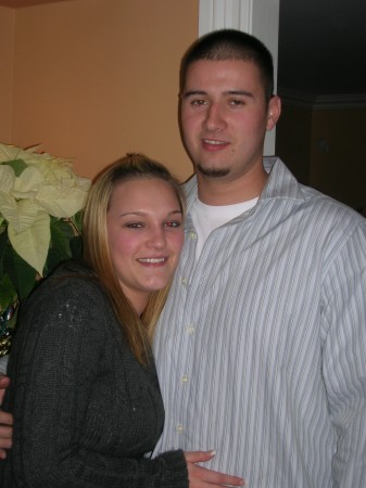 my son rob and kristy