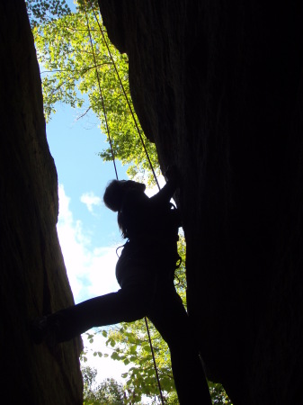 Climbing in the Gunks