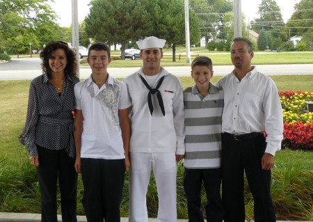 Navy bootcamp graduation