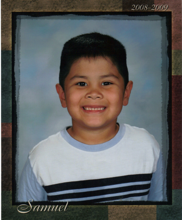 sammy 1st grade picture