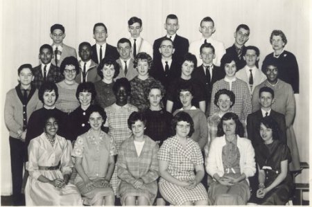 Edison Jr. High class 9-10  1961