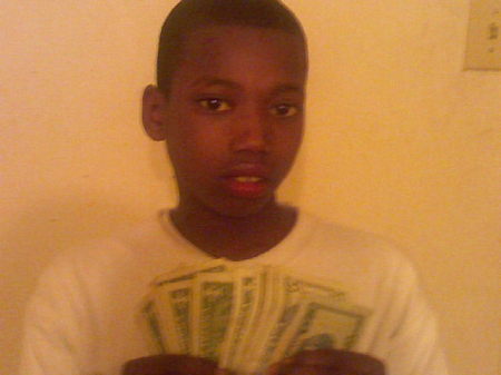 My son getting money