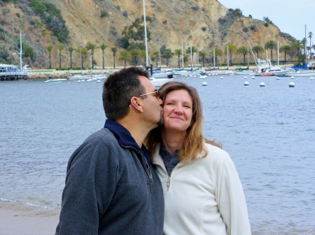 Kiersten & I in Catalina