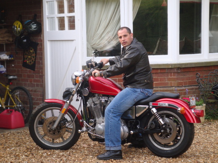Tony and the Harley