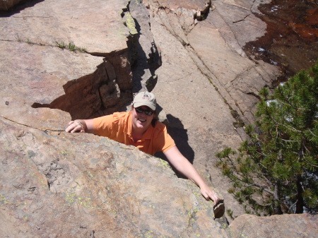 rock climbing/hiking