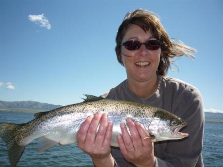 wifey with a fat trout