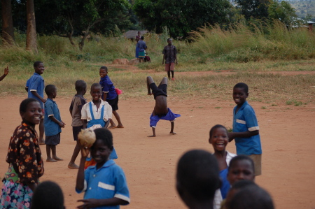 School 3 hours off the main road in Malawii