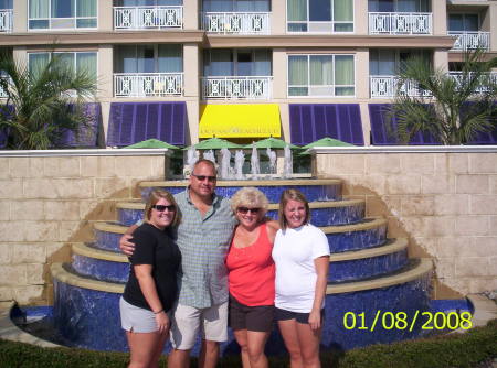 Me and  my girls Virginia Beach 2008