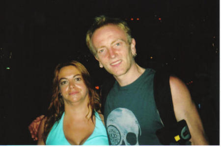Me and Phil Collen, guitarist for Def leppard