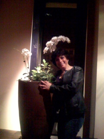 Me & A Beautiful Orchid At A Hotel In San Jose