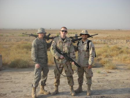 My son Graham in Iraq